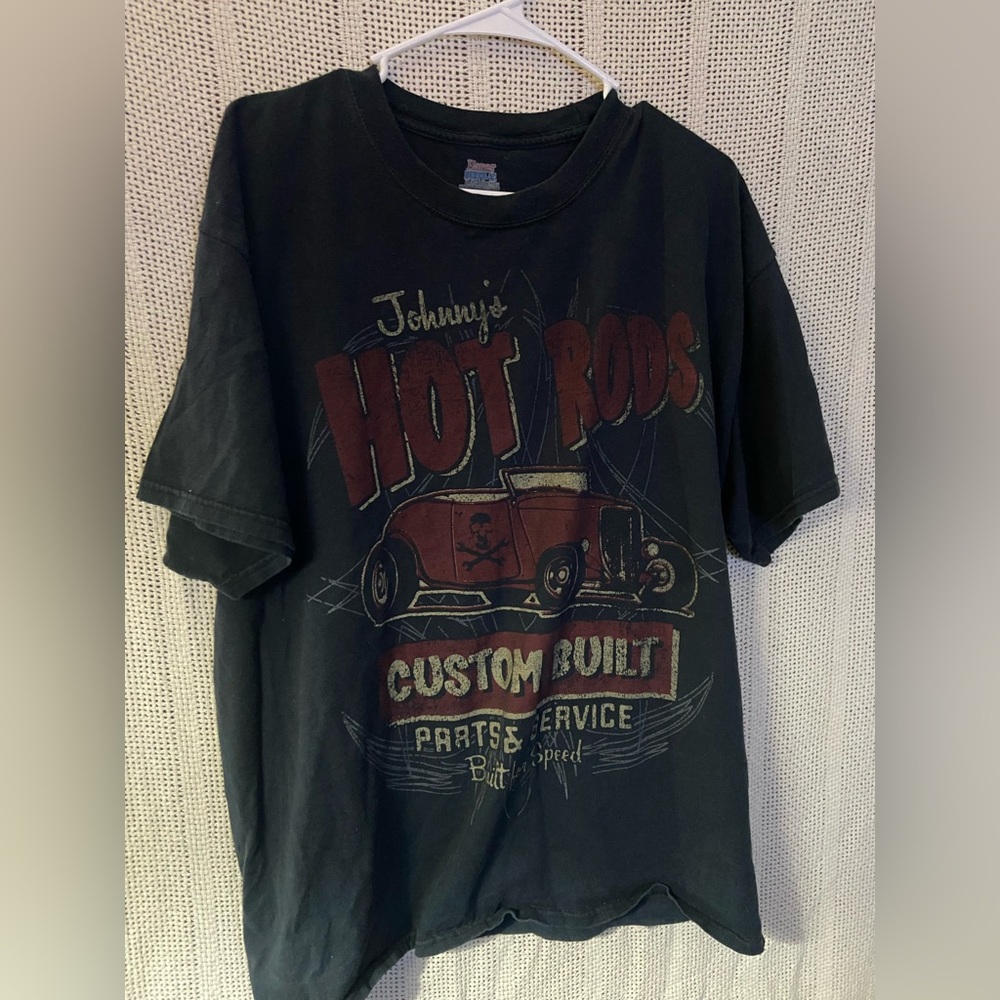 Johnny’s Hot Rods Graphic Mens Tee Multiple Sizes